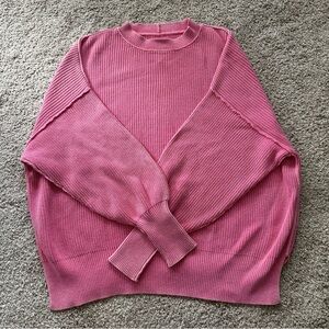 Aerie Beyond Sweater - Pink Color Size L